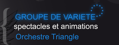 Groupe Triangle orchestre variétés spectacles et animations événementielles Nîmes, Montpellier, Gard, Hérault, Languedoc-Roussillon.